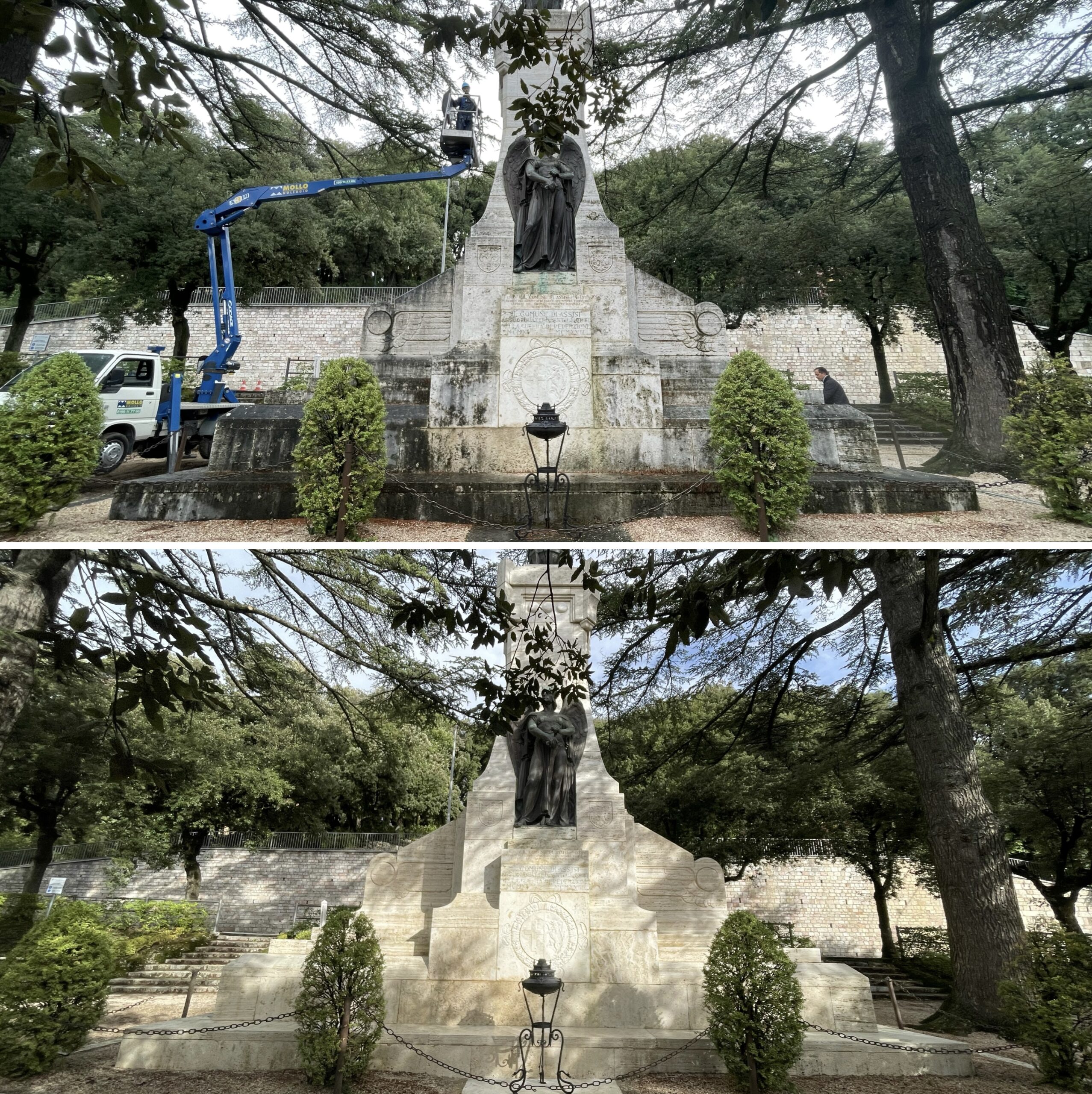 rimozione di graffiti