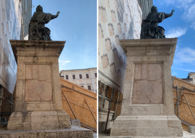 Lavaggio delle pavimentazioni Liceo