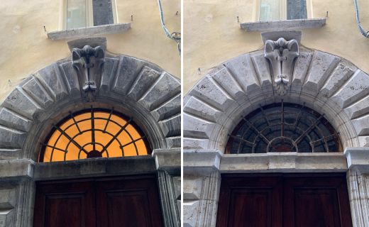 Riqualificazione del portale di un Condominio storico a Perugia