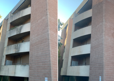 Lavaggio facciate esterne del Condominio Moretti in via della Tintoria - 2