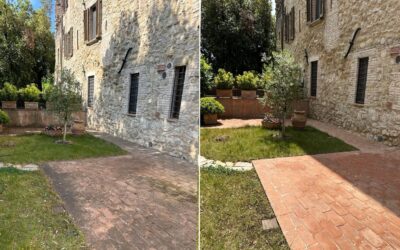 Pulizia completa di ville private: il caso di una villa a Perugia