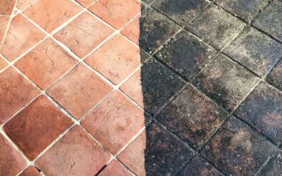 Lavaggio delle pavimentazioni della Villa privata Spagnoli