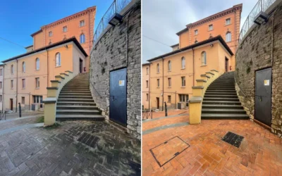 Pulitura delle Pavimentazioni a Via dei Conti (Marsciano)