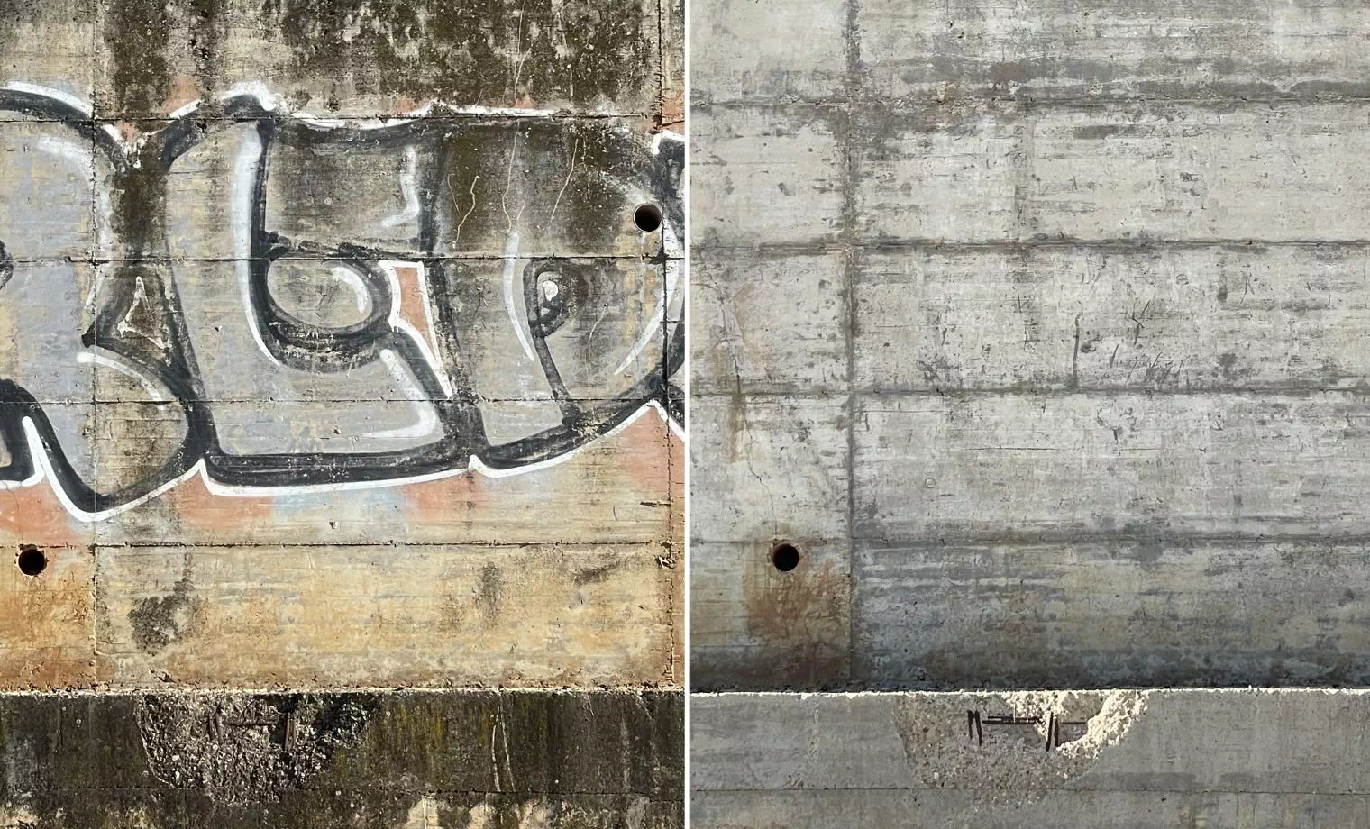 Rimozione dei graffiti 7